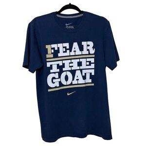 Nike Navy Tee with White Logo